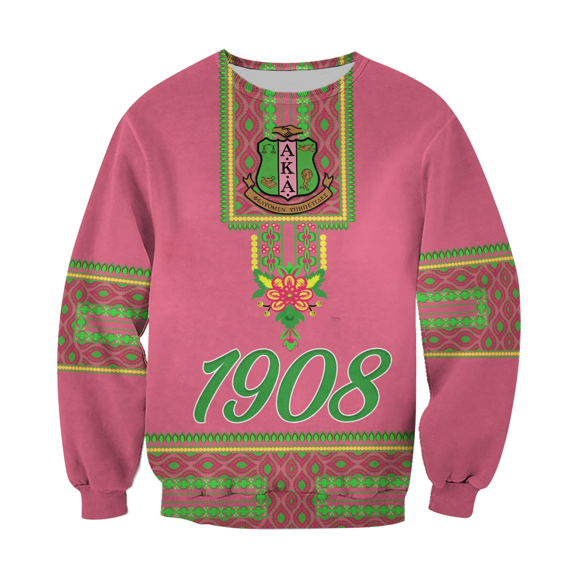 Alpha Kappa Alpha Akas Sweatshirt Est 1908 Pretty Girls