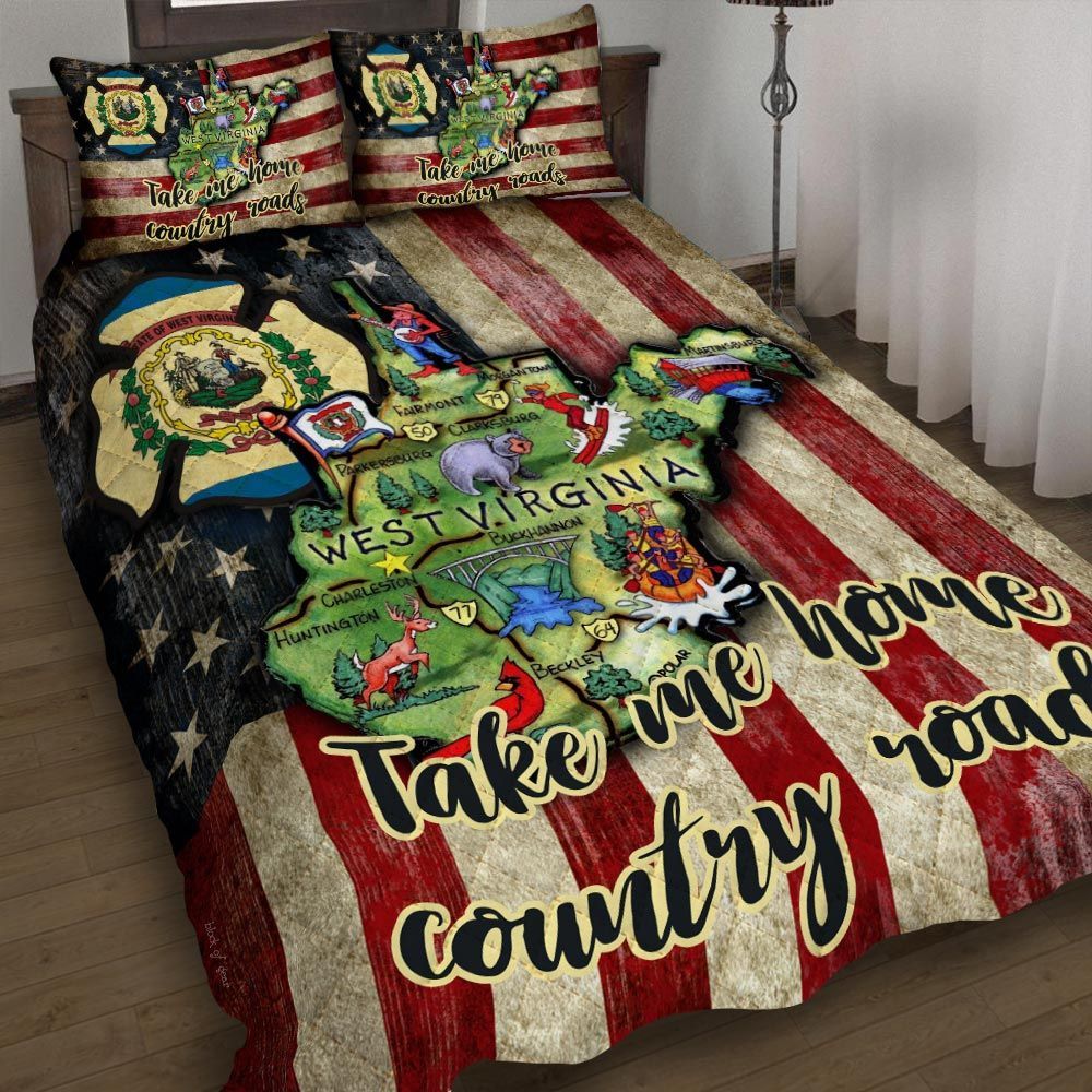 West Virginia Quilt Bed Set