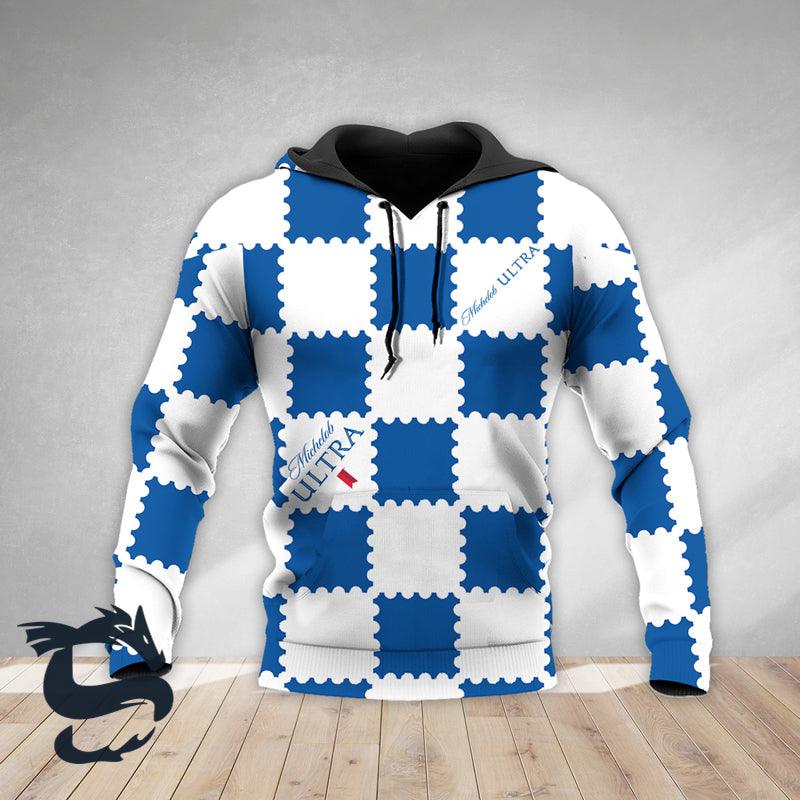 Gorgeous Gingham Michelob Ultra Hoodie & Zip Hoodie
