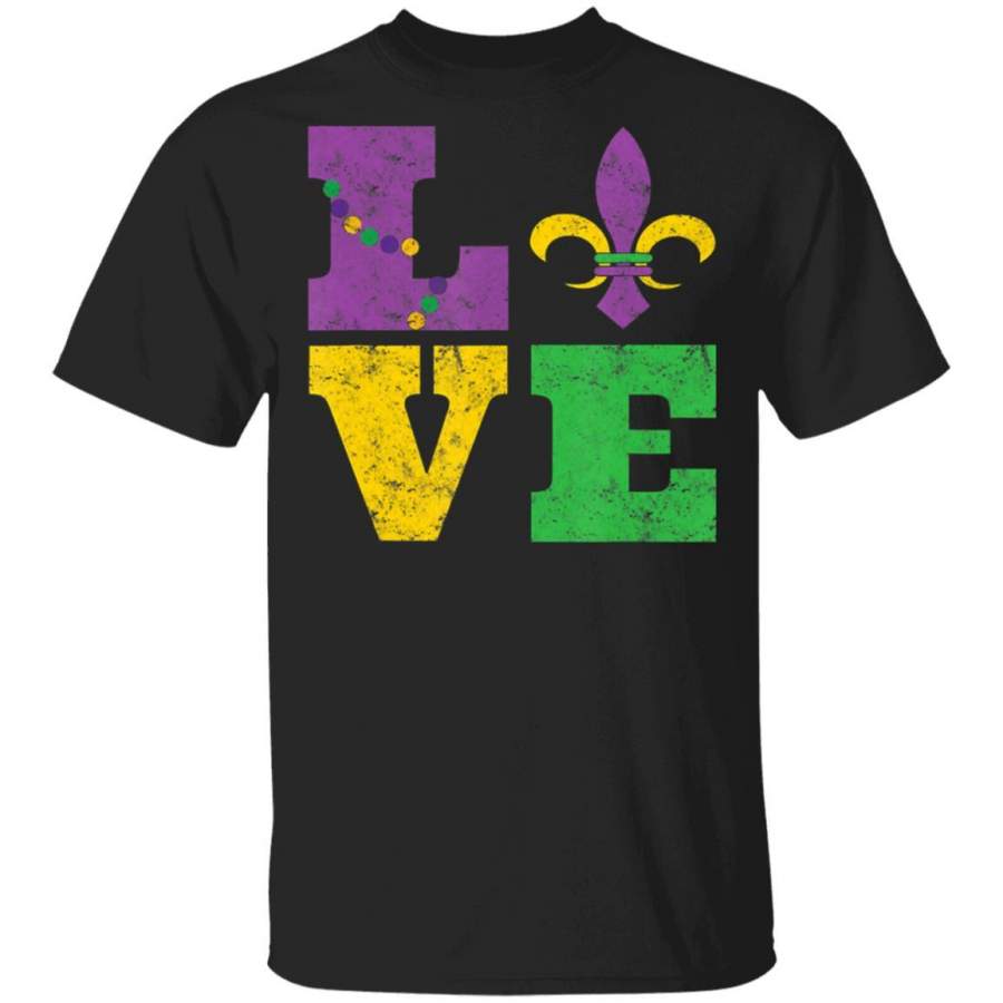 Fleur de Lis Vintage Retro Mardi Gras T Shirt Costume Mask T-Shirt Fat Tuesday Tshirt Carnival Festival Tee Friends Shirts