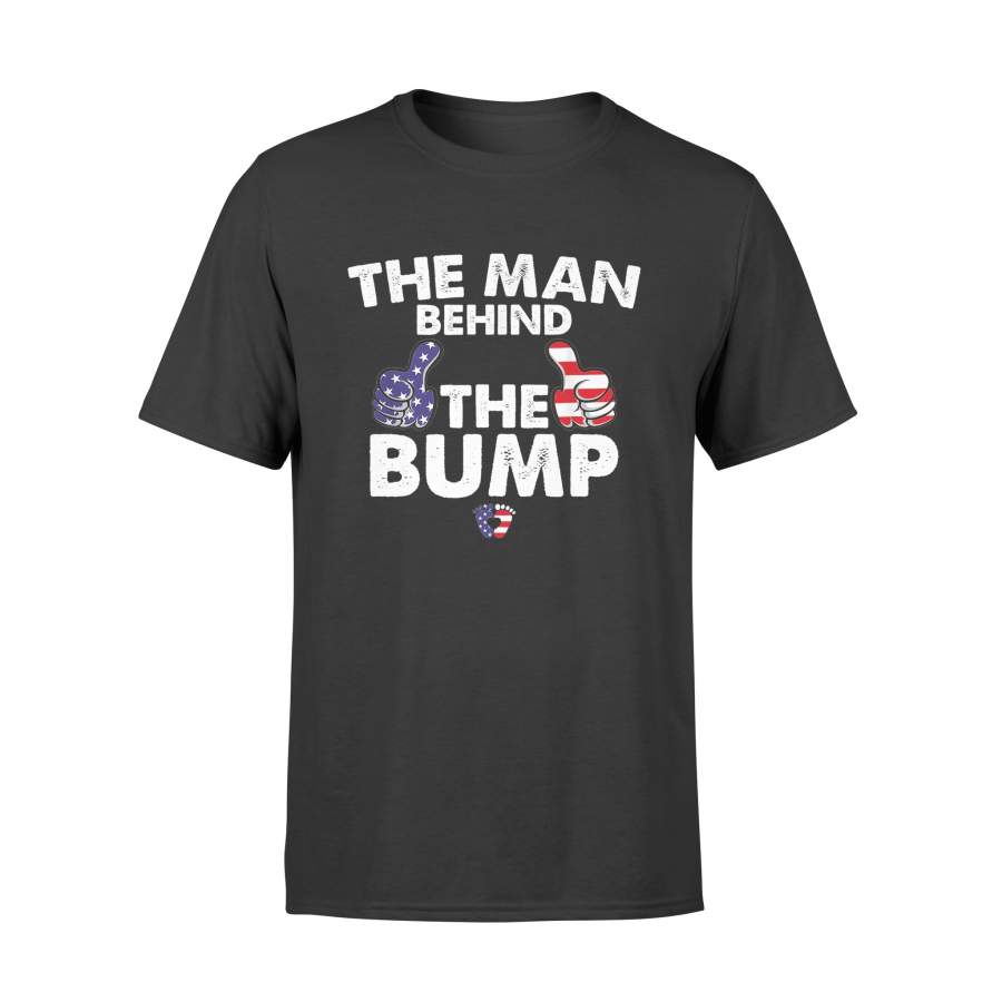 4th of July The Man Behind The Bump T-shirt – Standard T-shirt