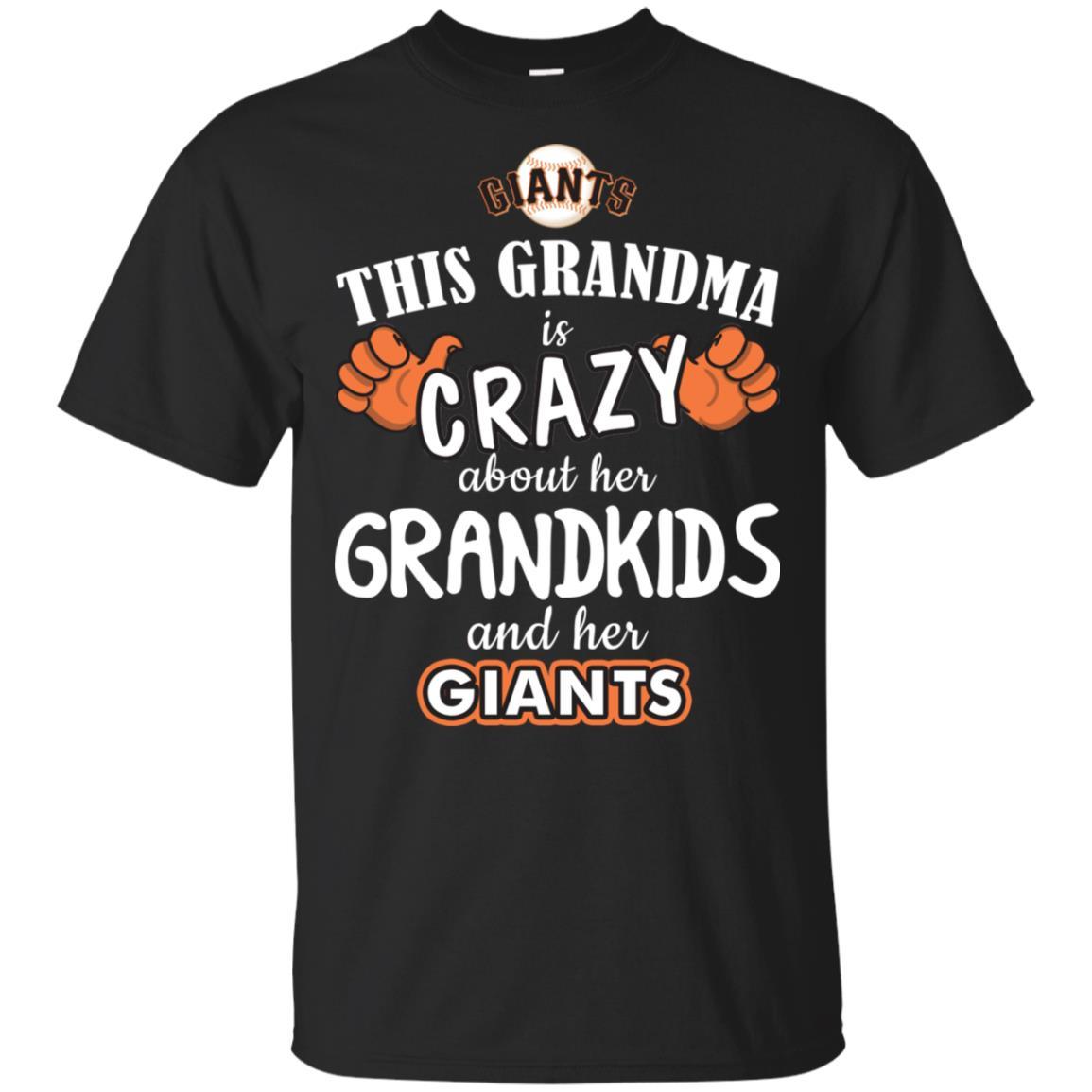 This Grandma Is Crazy About Her Grandkids And Her San Francisco Giants Tshirt