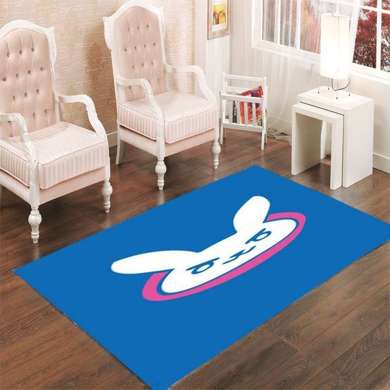 DVA OVERWATCH BUNNY LIVING ROOM CARPET RUGS