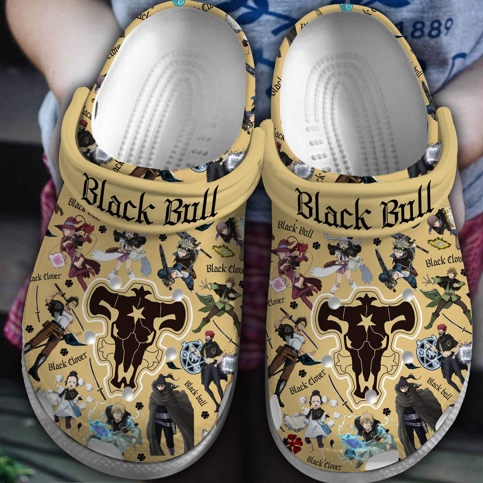 Ranking The Black Bulls Movie Crocss Clogs For Men Women And Kid Bm1411-2061