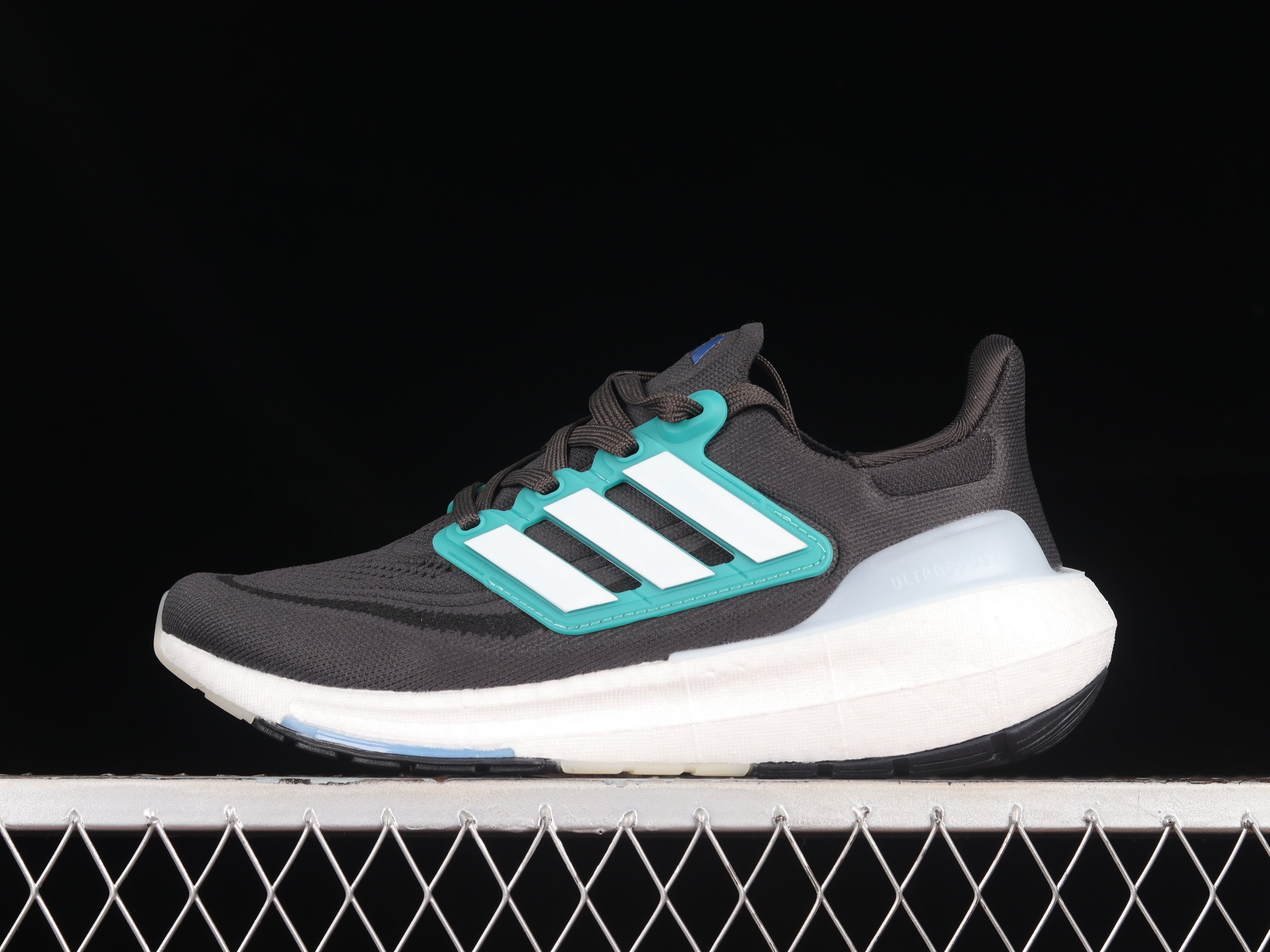 adidas Ultraboost Light CarbonBlue DawnCourt Green Shoes Sneakers SNK654743934