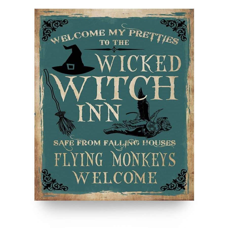 Falling Houses Flying Monkeys Poster - Poster Art Design