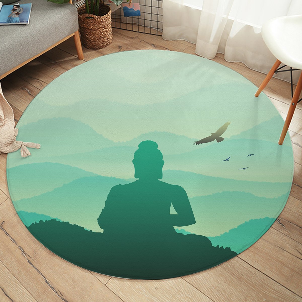 Tranquility SW2340 Round Rug