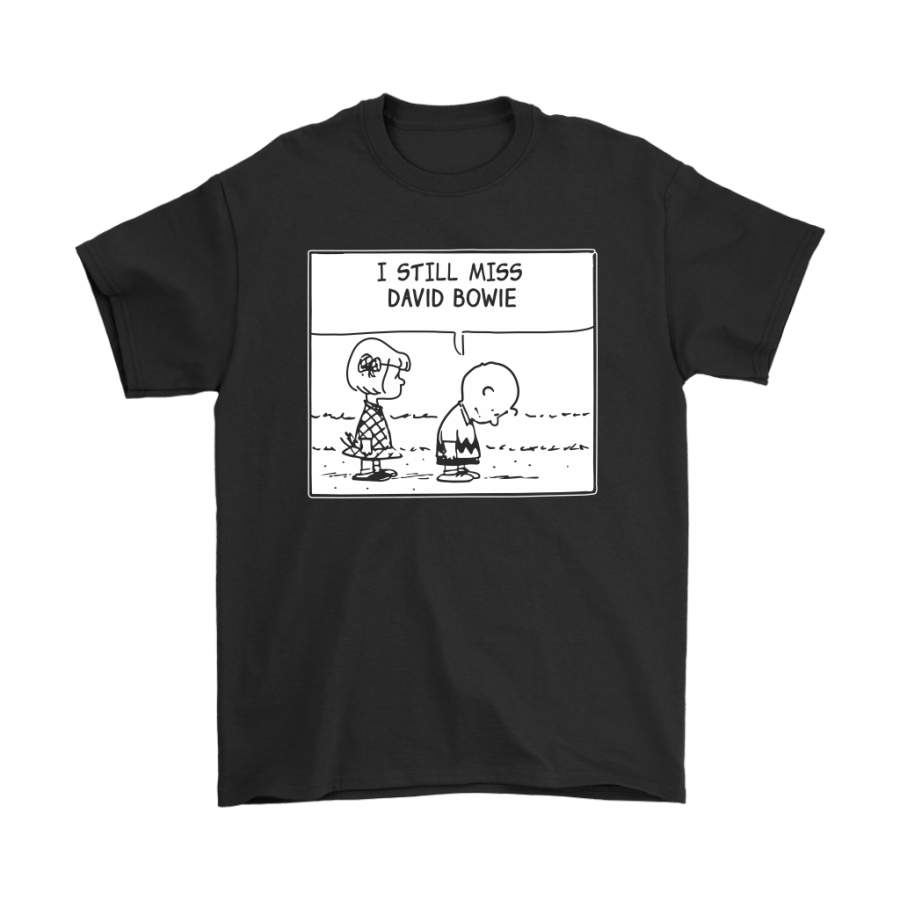 I Still Miss David Bowie Charlie Brown Snoopy Shirts - EmprintsTOP