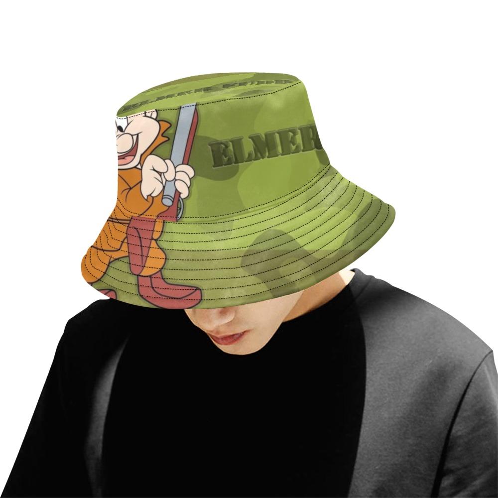 Elmer Fudd All Over Print Bucket Hat For Men