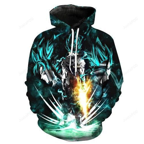 Goku Vegeta Fusion Super Saiyan God Super Saiyan Vegeto Dragon Ball Z Hoodie & Zip Hoodie