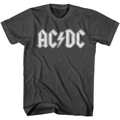 Acdc Vintage Patch Logo  T Shirt Metal Rock Band Album Tour Concert Merch 9987