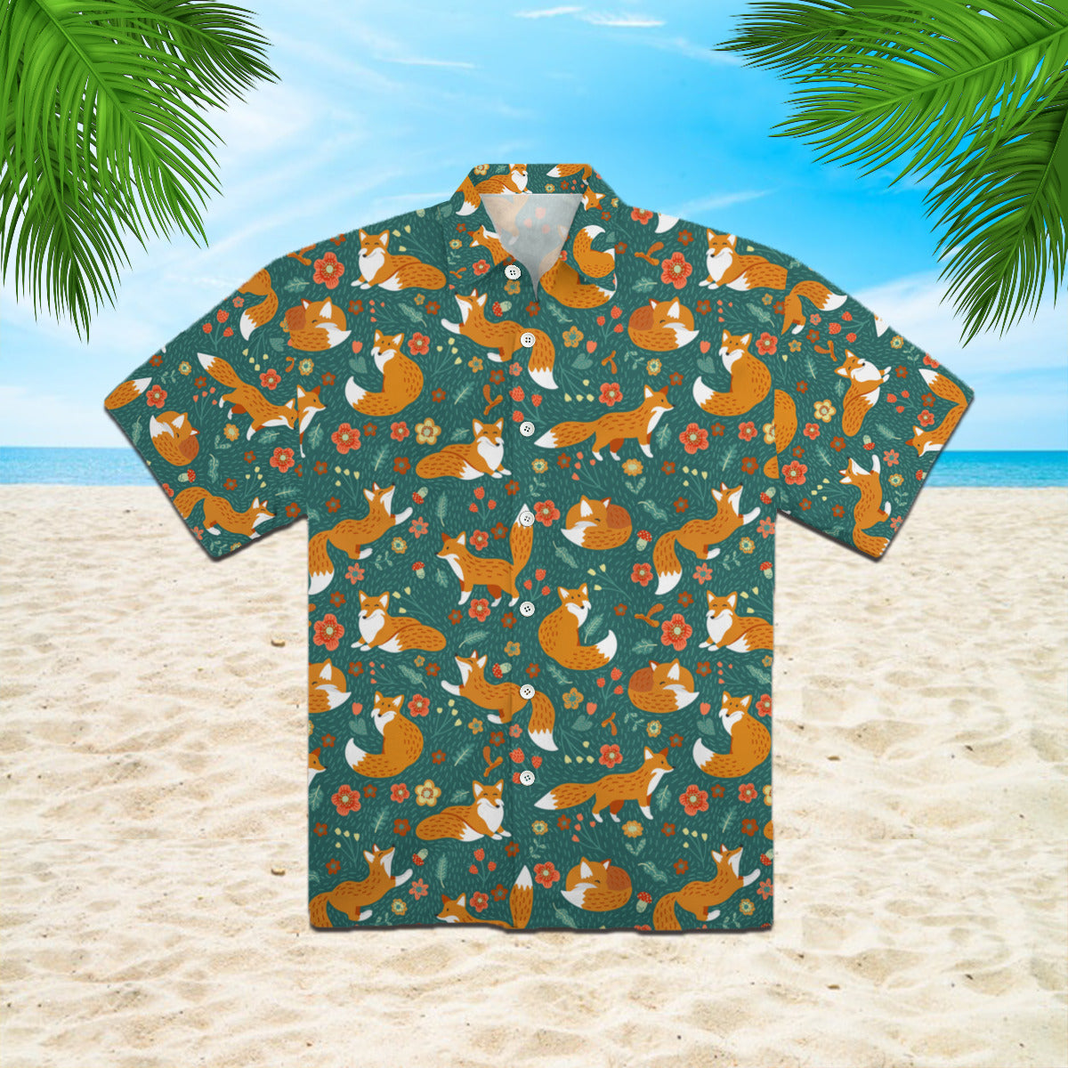 Amazing Jungle Foxes Hawaiian Shirt | For Men & Women | Hw1117