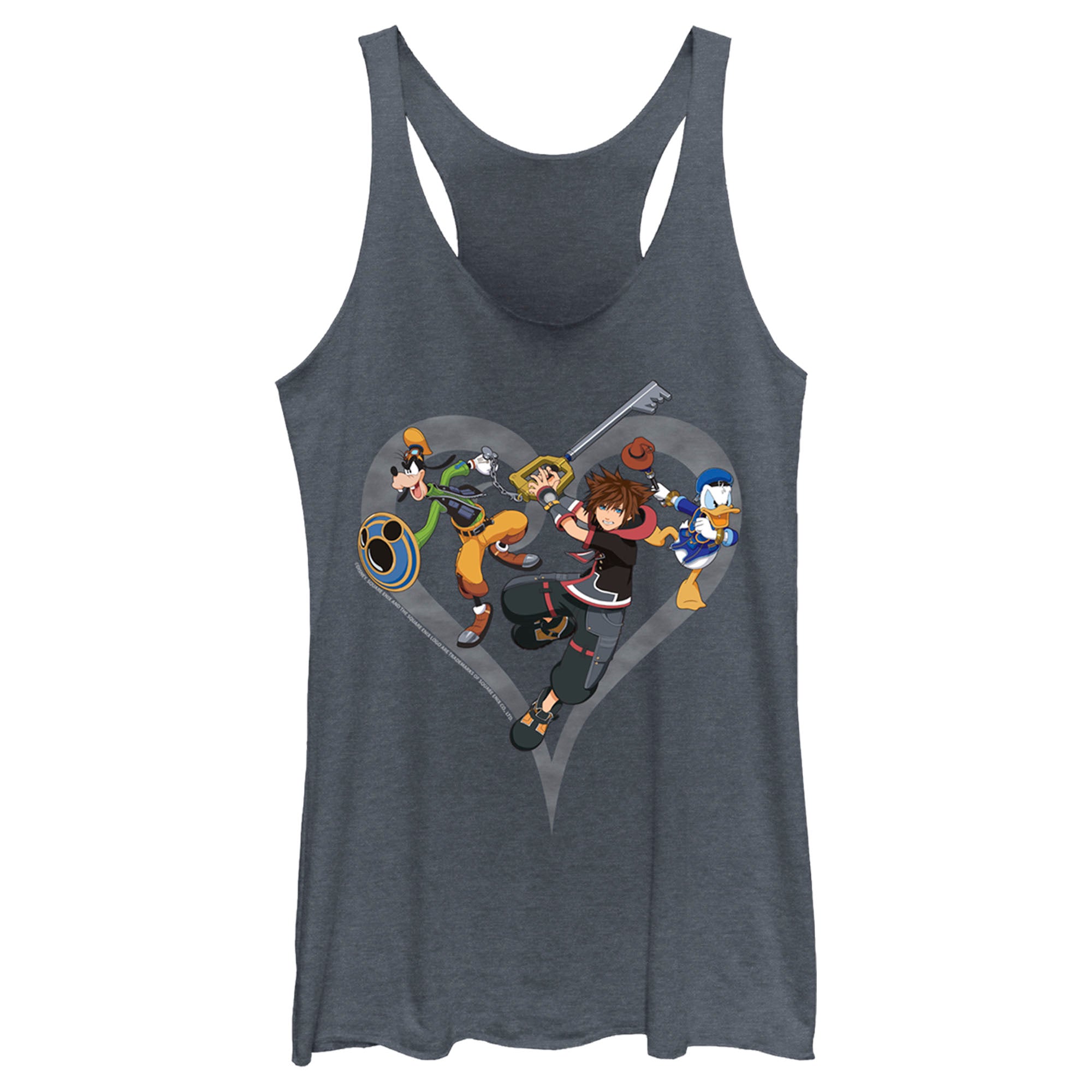 Women’S Kingdom Hearts 3 Ready To Fight Racerback Tank Top