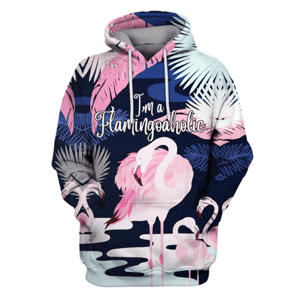I Am A Flamingoaholic Hoodies – T-Shirts Apparel