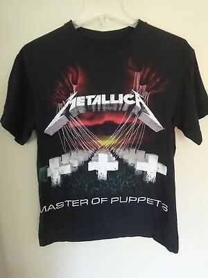 Vintage Metallica – Master Of Puppets – Graphic Printed Band T-shirt 3743