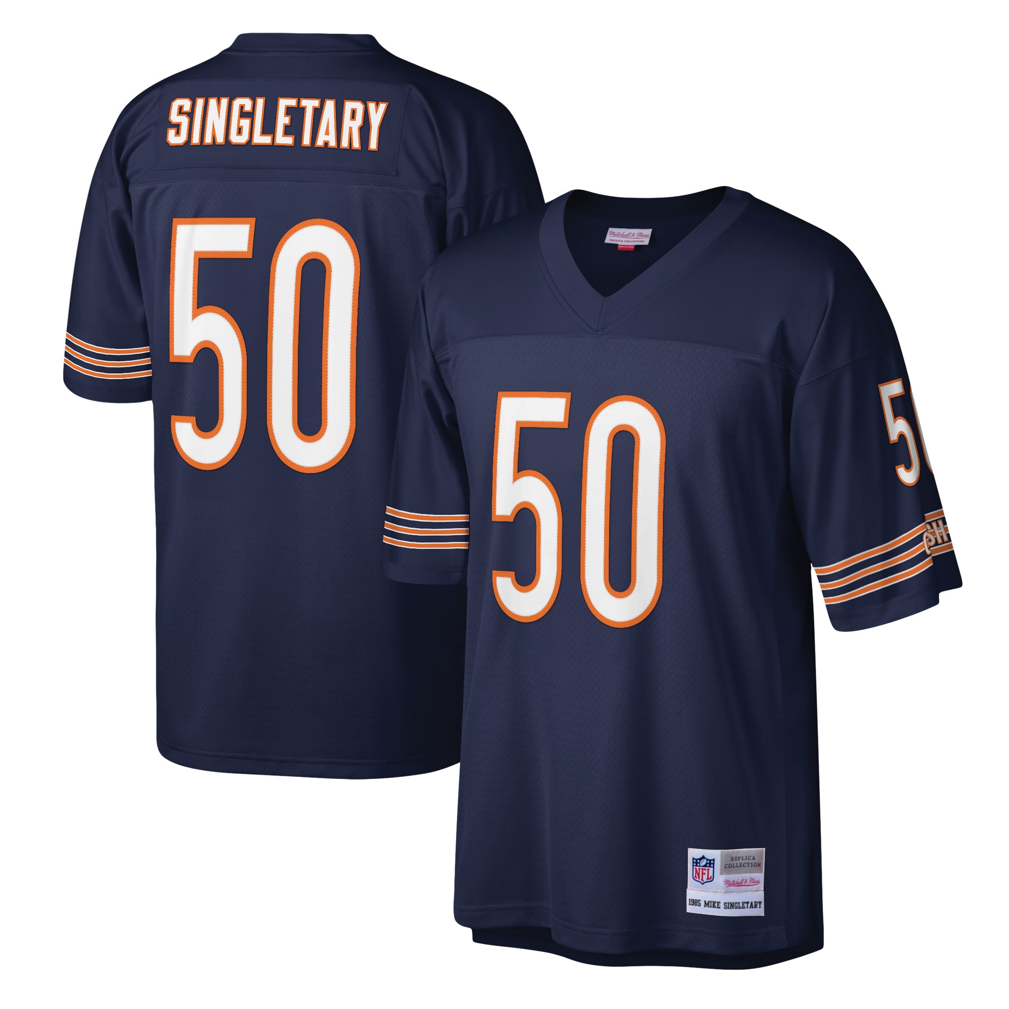 Mike Singletary Chicago Bears Mitchell & Ness Legacy Replica Jersey – Navy