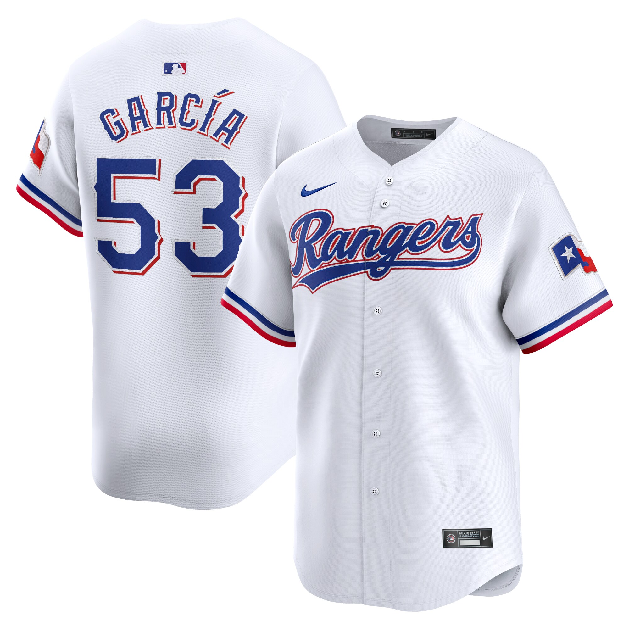 Adolis García Texas Rangers Home Limited Player Jersey – White