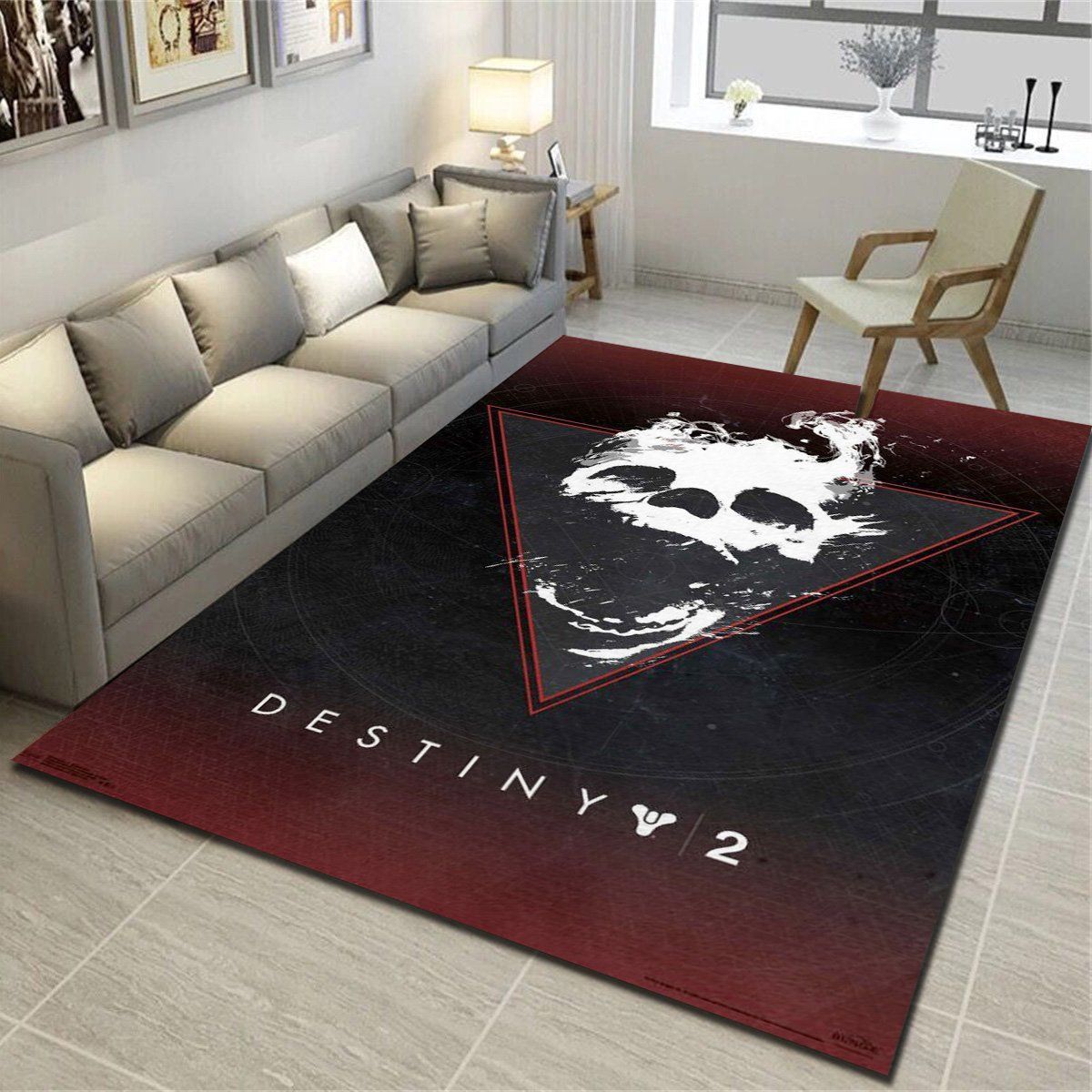 Destiny Darkness Zone Rugs, Living Room Carpet