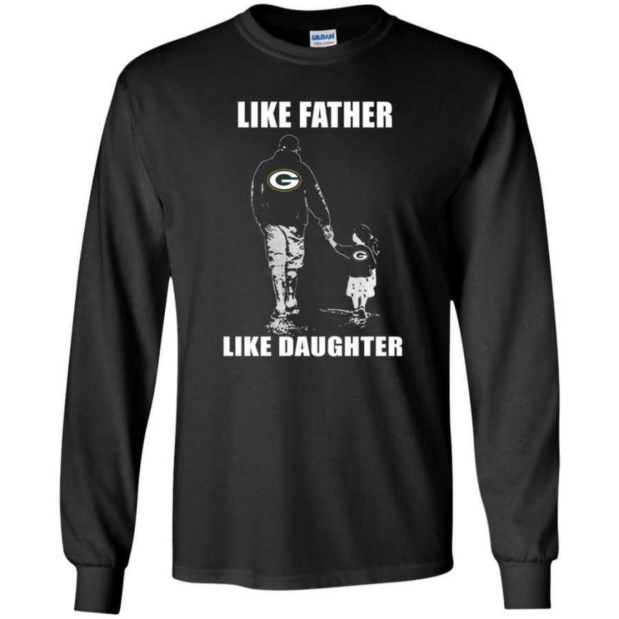 Amazing shirt Like Father Like Daughter – Green Bay Packers – Father’s Day Shirt