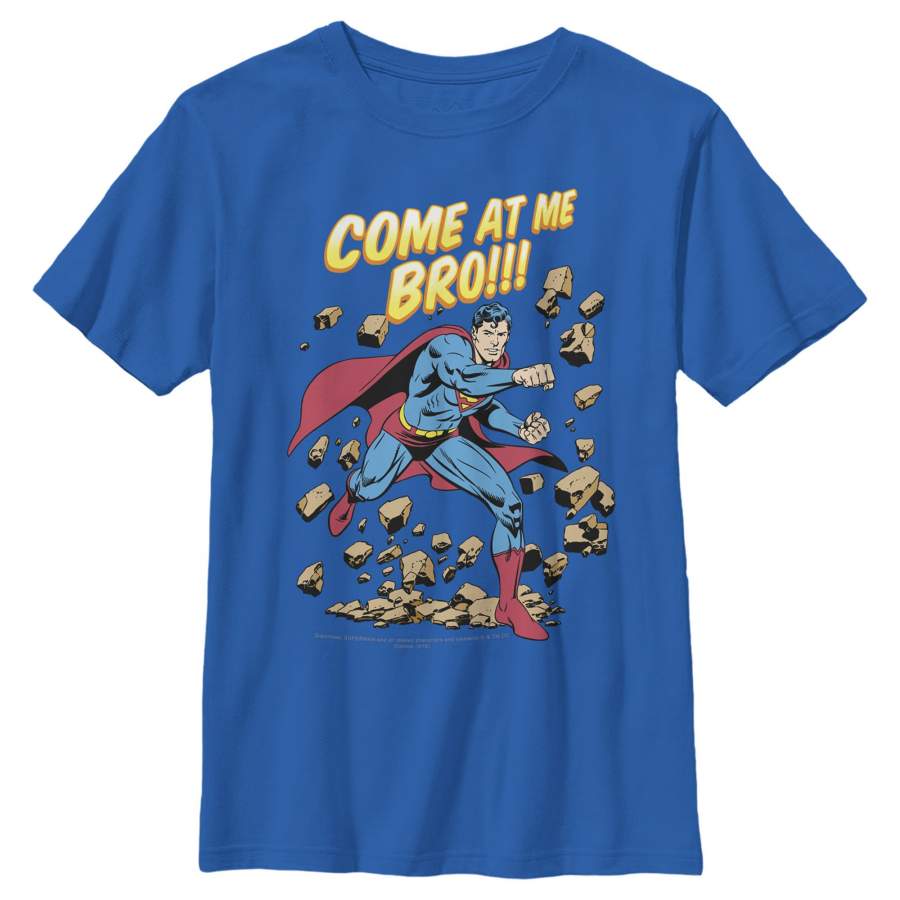 Superman Boy’s Come At Me Bro  T Shirt