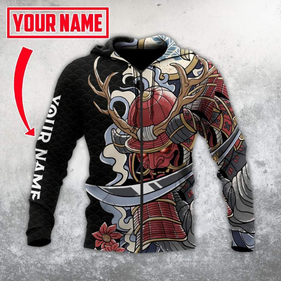 Supper Samurai Warrios Customize Name Shirts TQH