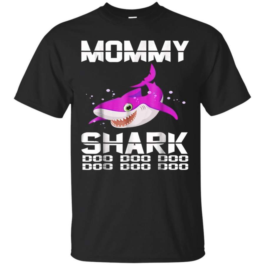 AGR Funny Mommy Shark Doo Doo Doo Tshirts  Mommy Gift Idea Jaq T-shirt