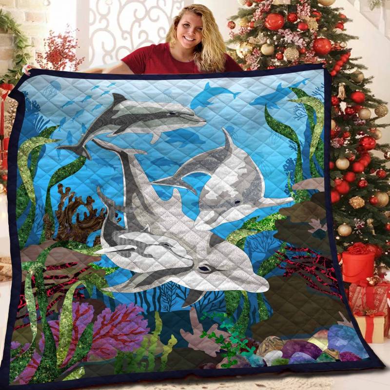 Dolphin JFJ4834 Quilt