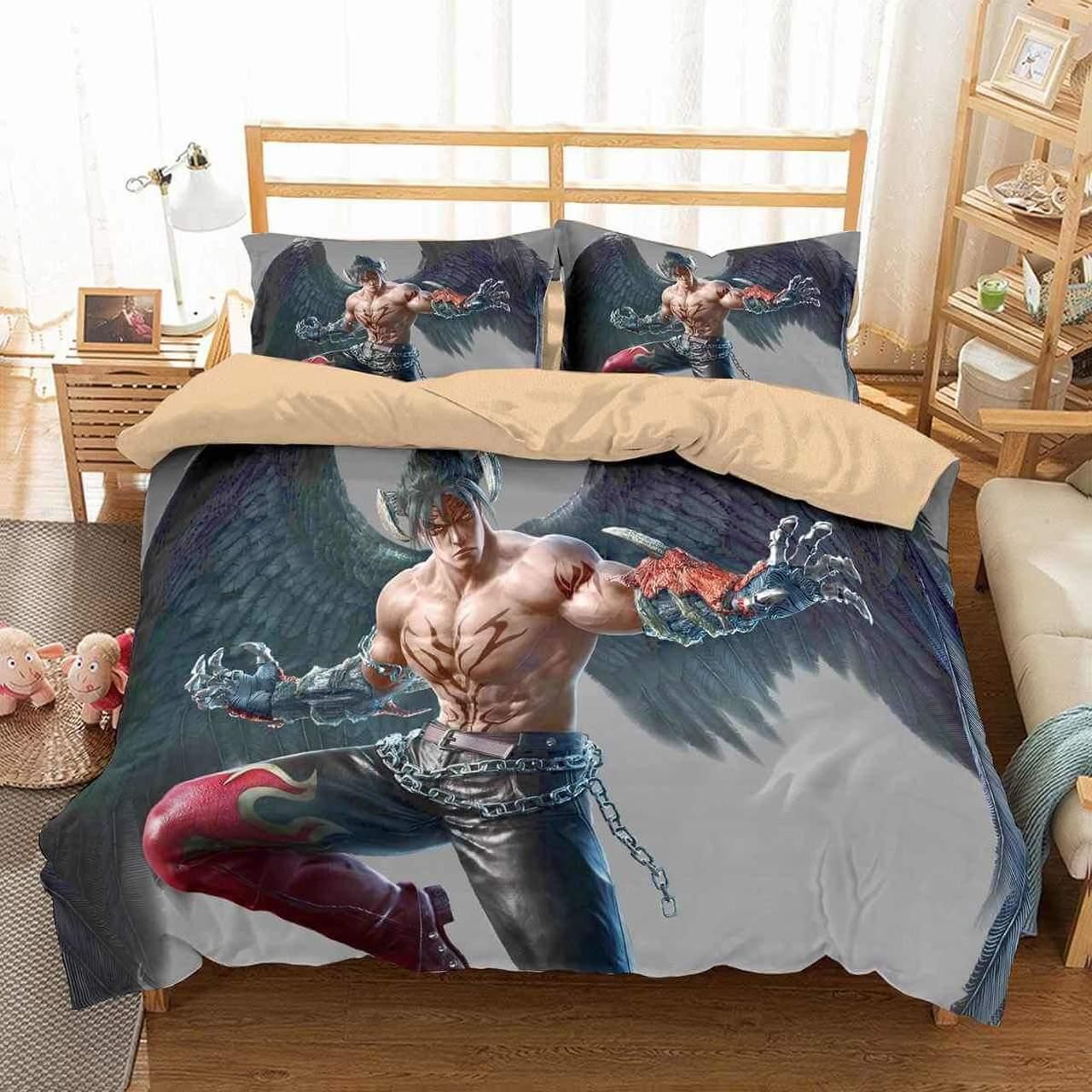 3D Customize Tekken 7 Bedding Set Duvet Cover Set BedroomSet Bedlinen