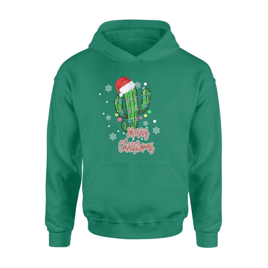 Cactus Christmas Tree Hoodie