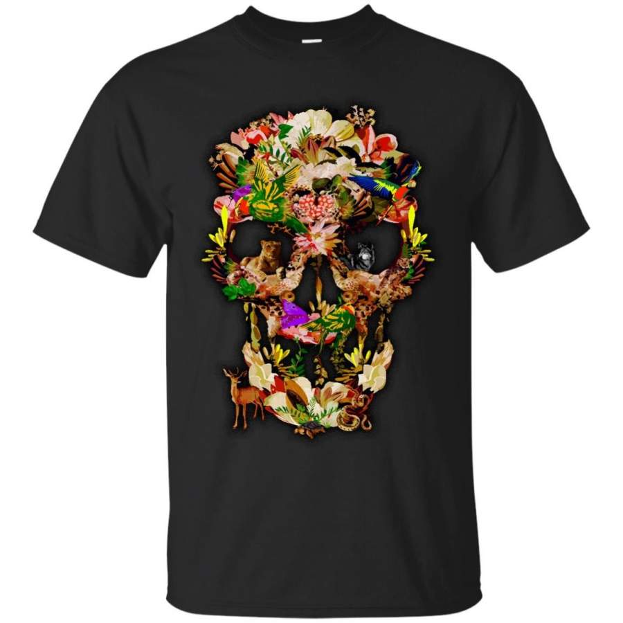 United animal Kingdom Sugar Skull T-Shirt