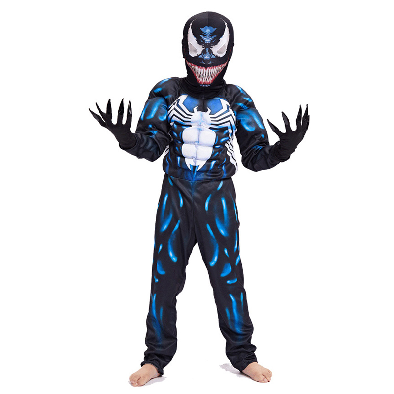 Boys Optimus Muscle Prime Fancy Dress American Boy Superhero Purim Halloween Book Week Spider Child Captain Costume alx