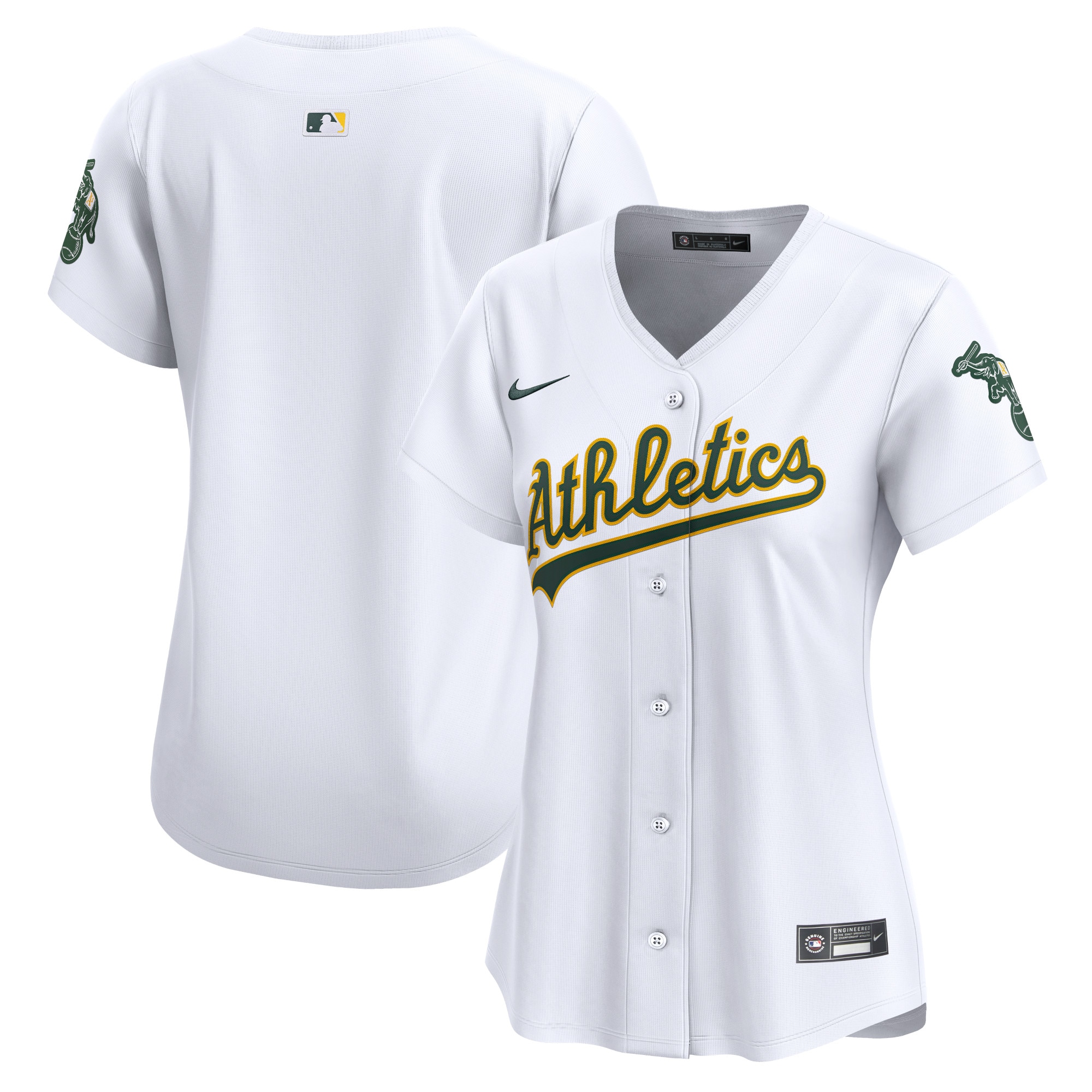 Oakland Athletics Women's Home Limited Jersey – White