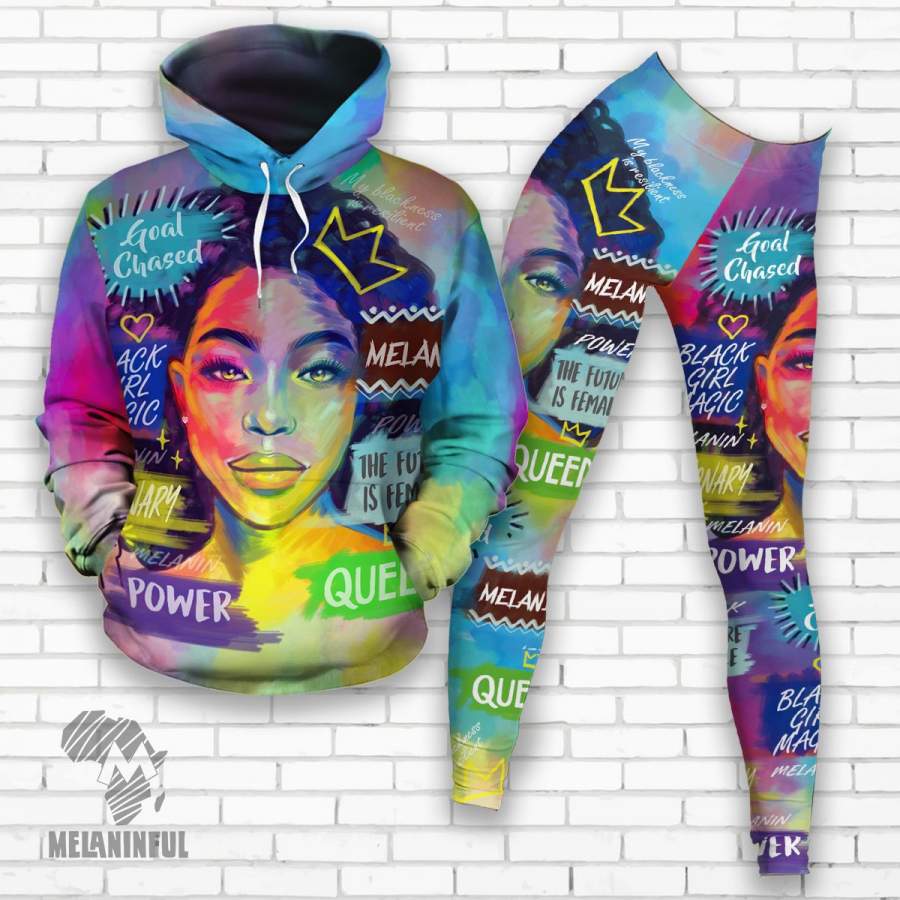 Queen Art All-over Hoodie and Leggings Set