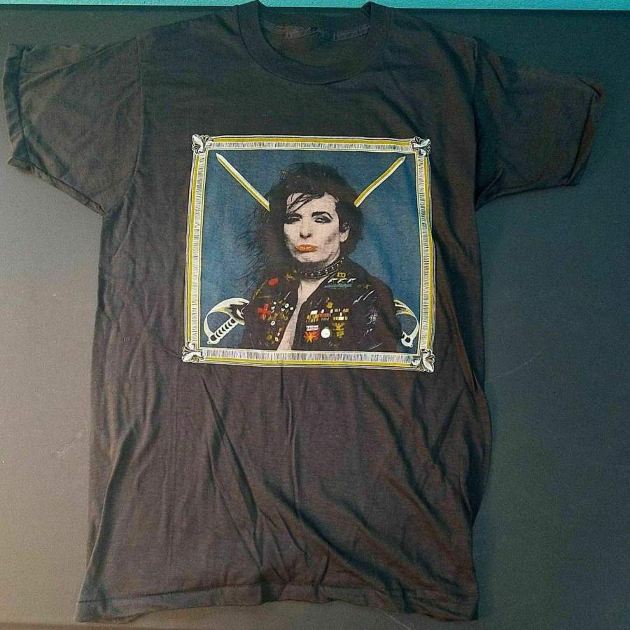 Alice Cooper 1981 Special Forces Concert T-Shirt Top Reprint