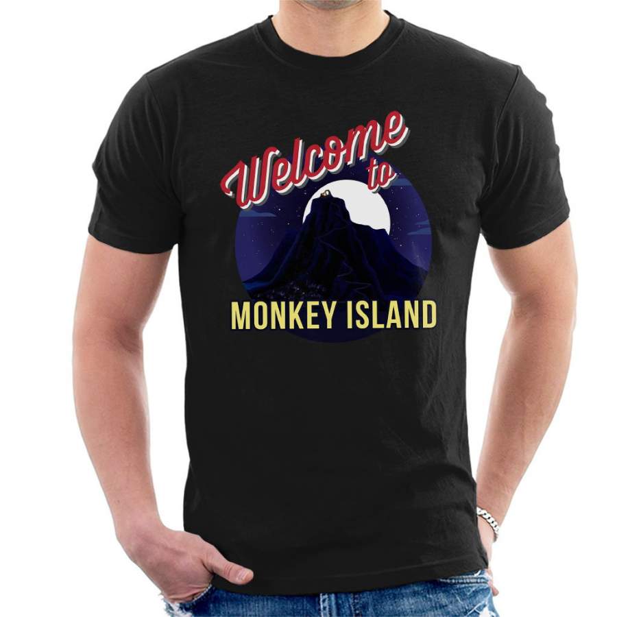 Welcome To Monkey Island Men’s T-Shirt