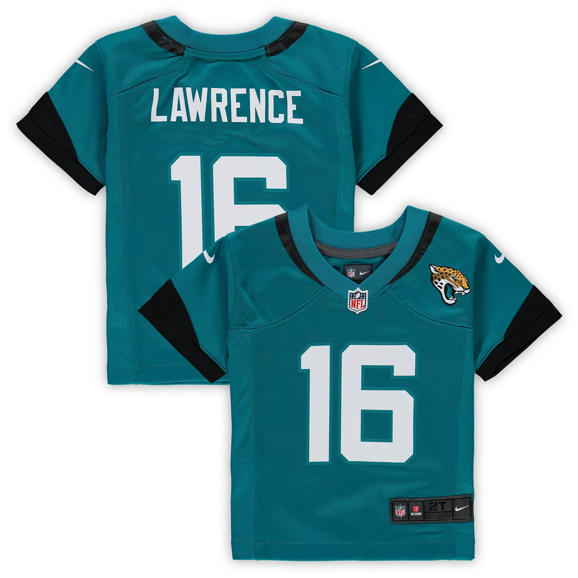 Trevor Lawrence Jacksonville Jaguars Toddler Game Jersey – Teal NFL