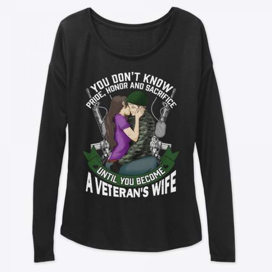 You Don’t Know A Veteran’s Wife Limited Classic T-Shirt Unisex Long Sleeve