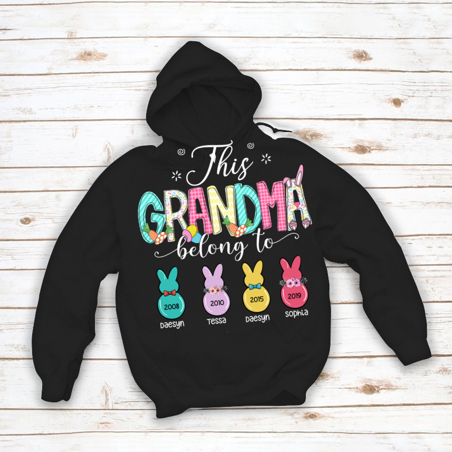 This Grandma Belong To Easter Day Hoodie