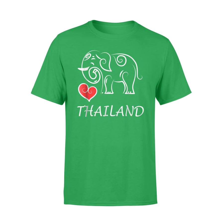 I Love Thailand Elephant Souvenir T-Shirt