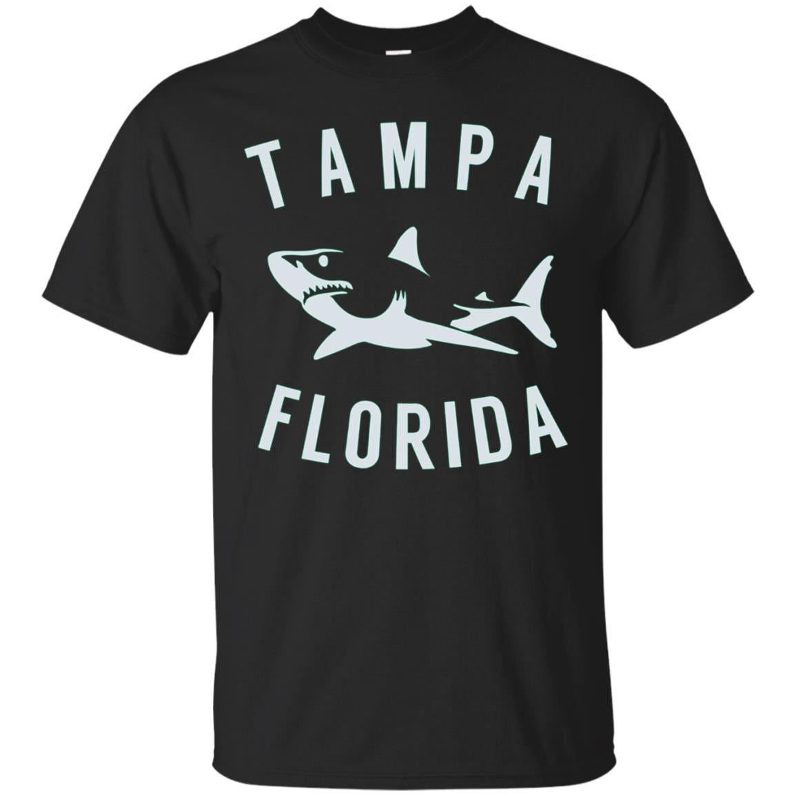 Tampa Florida T Shirt Shark Fl Souvenirs