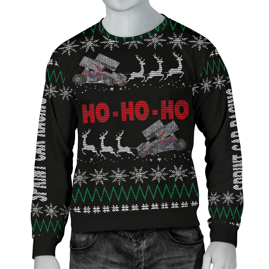 Sprint Car Racing Men’S Ugly Sweater