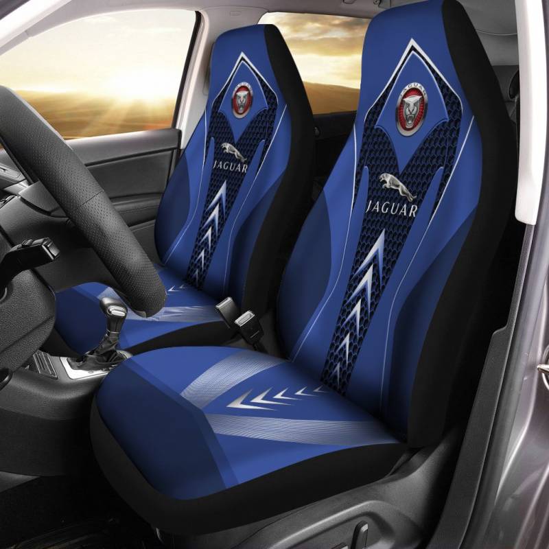 JAGUAR NTA Car Seat Cover (Set of 2) Ver 1 (Blue)