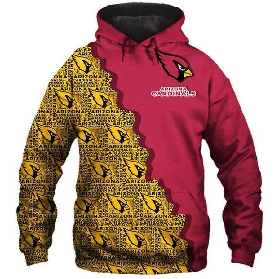 Arizona Cardinals Cool 3D Hoodie