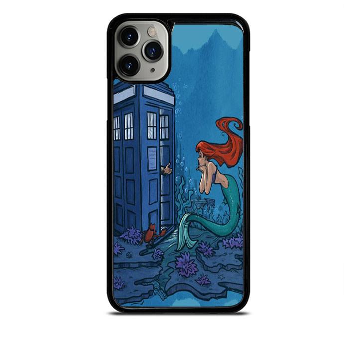 Ariel Mermaid Tardis 3D Case Phone Cases