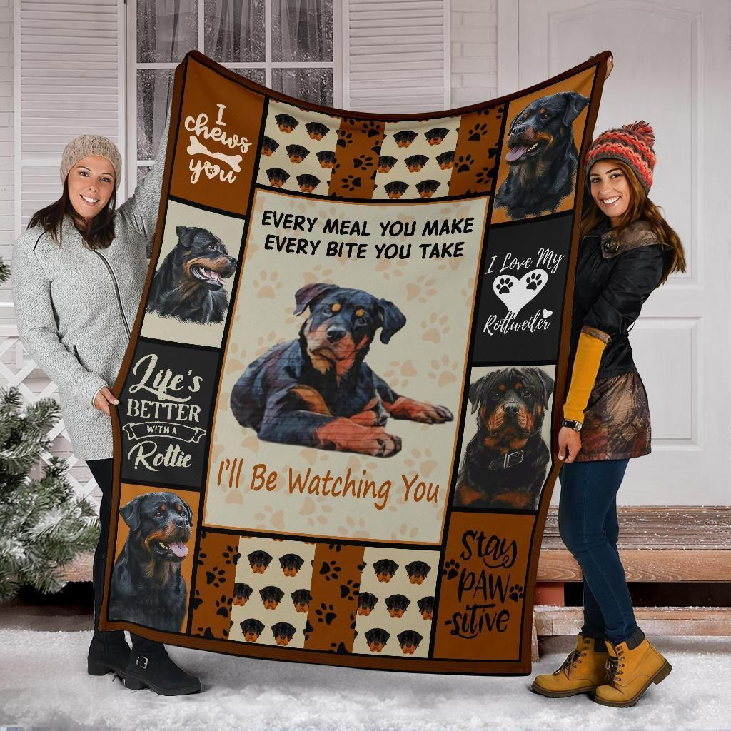 Rottweiler Blanket – Bl17397, Christmas Gift, Dog Lover Blanket