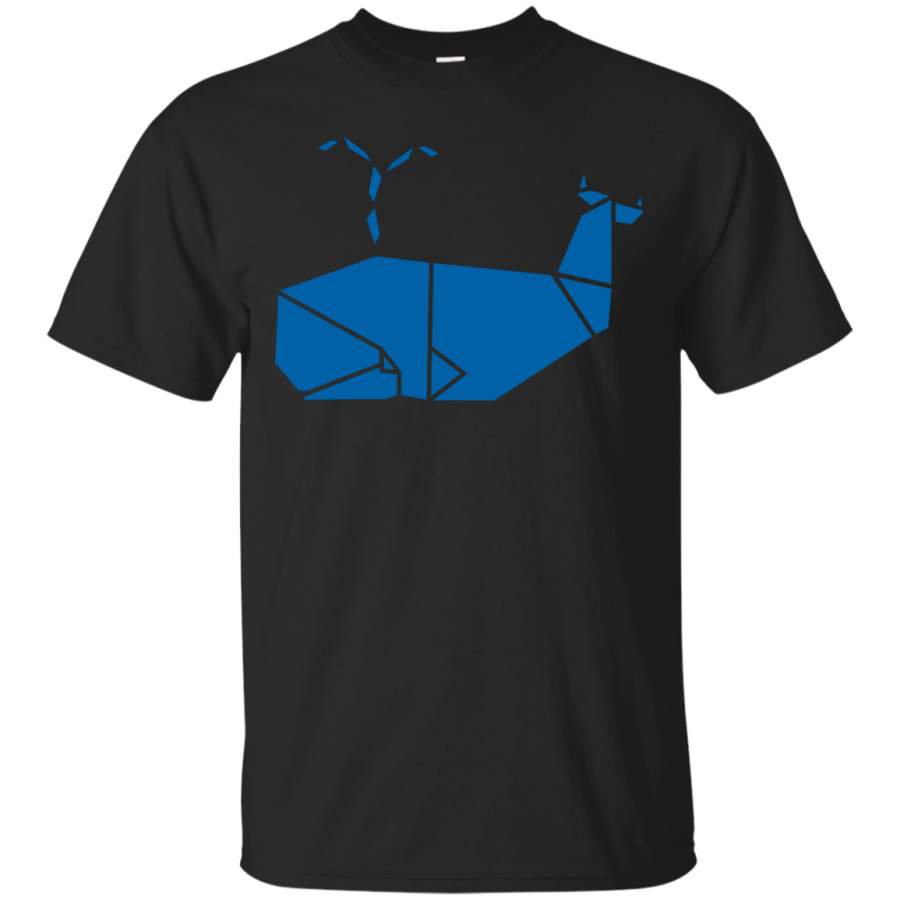 Origami – BLUE WHALE T Shirt & Hoodie