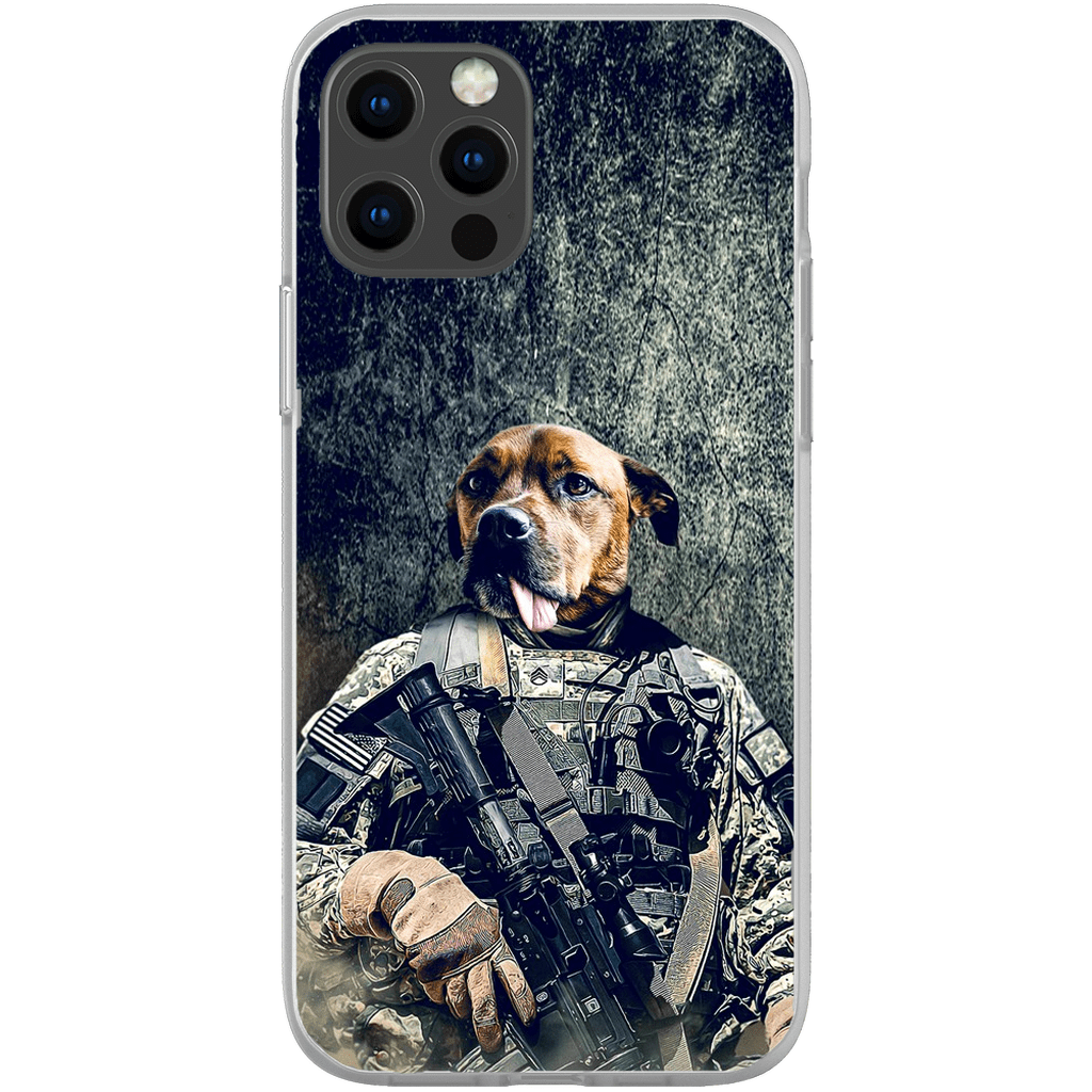‘The Army Veteran’ Personalized Phone Case