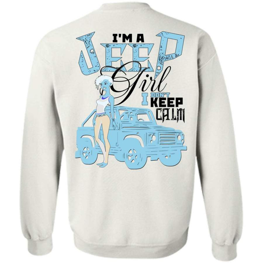 I Love My Jeep T Shirt, I’M A Jeep Girl Sweatshirt Lt11