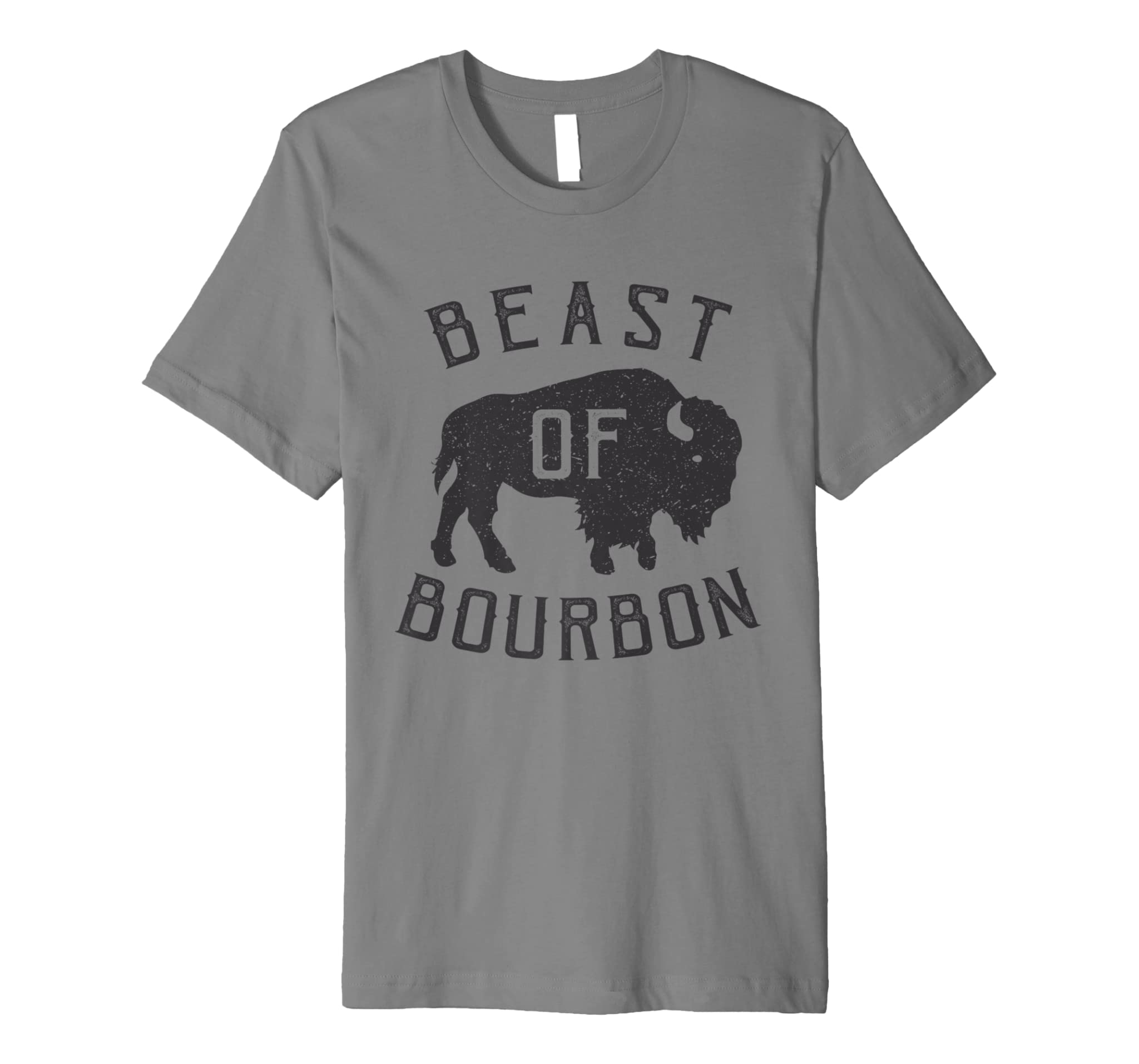 Beast of Bourbon Drinking Whiskey Shirt Bison Buffalo Party