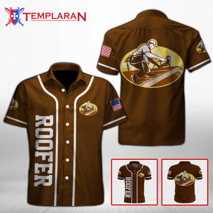 Roofer Shirt 3D Full Printing Barkingtees Fashion